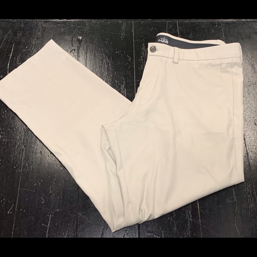 Haggar H26 Dress Slacks Light Tan 36x30